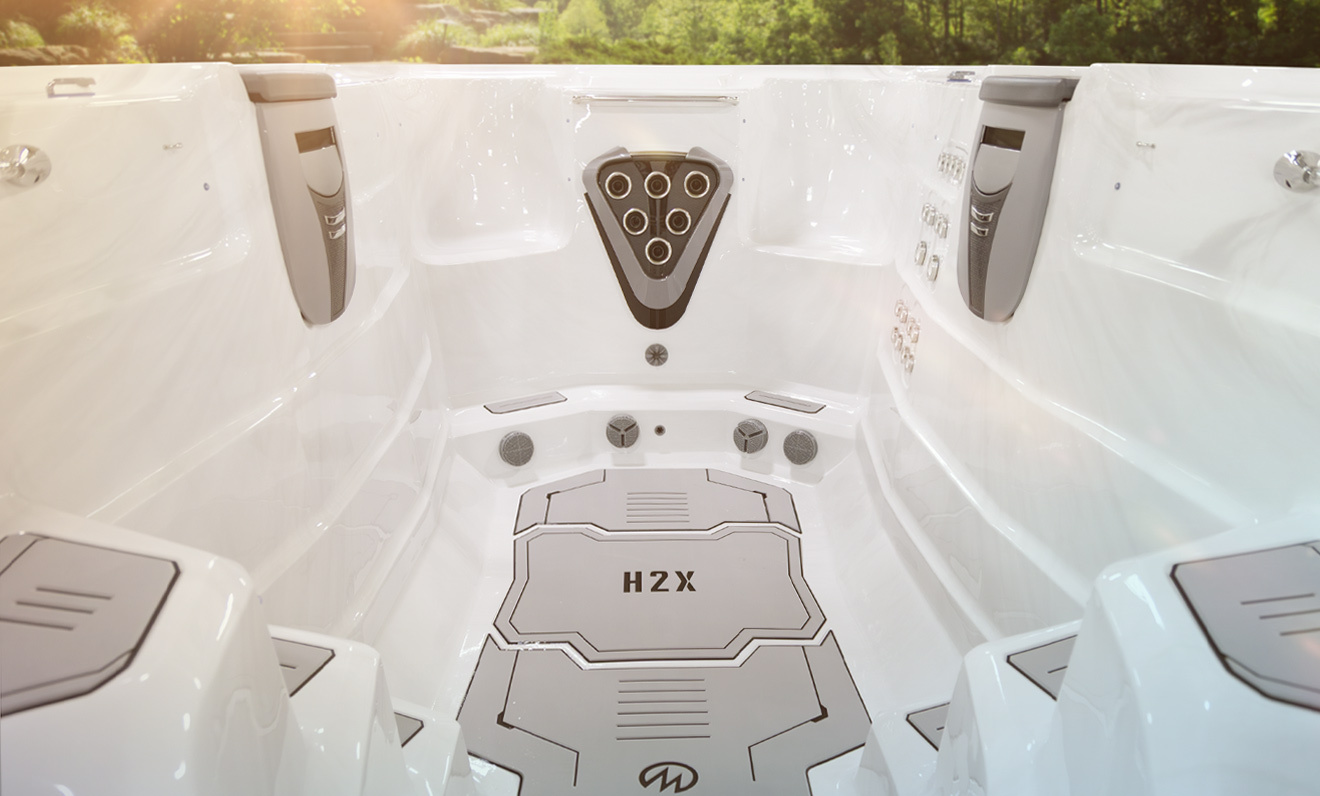 Challenger 15D with Temp+ Control swim spa