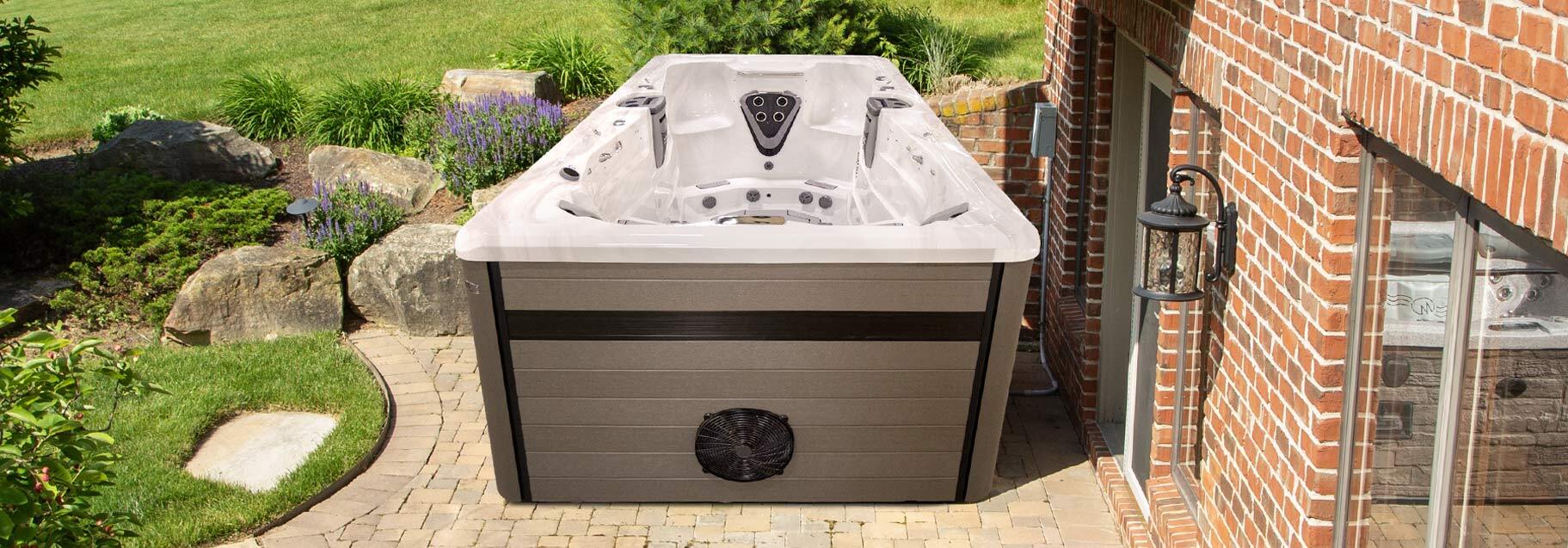 Trainer 15D with Temp+ Control swim spa