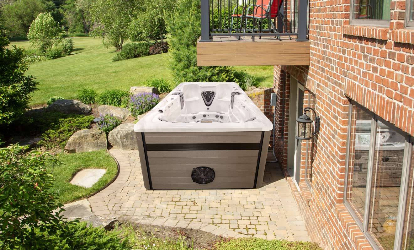 Trainer 15D with Temp+ Control swim spa