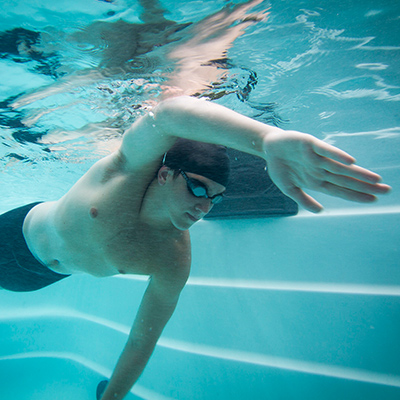 Swimming can help achieve weight loss
