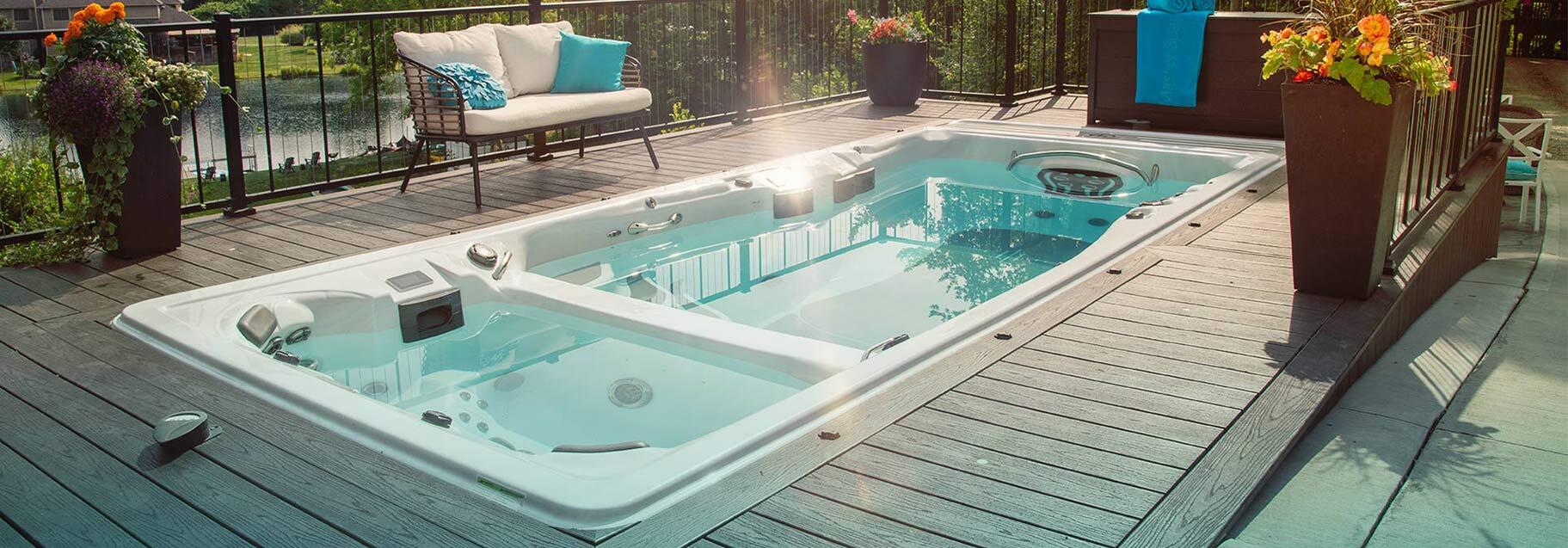 Heritage Trainer 19 D swim spa