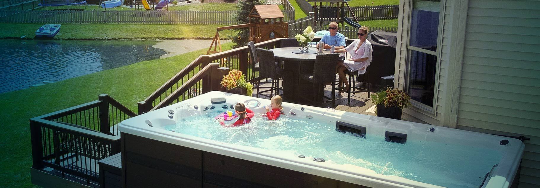 Heritage Trainer 15 D swim spa