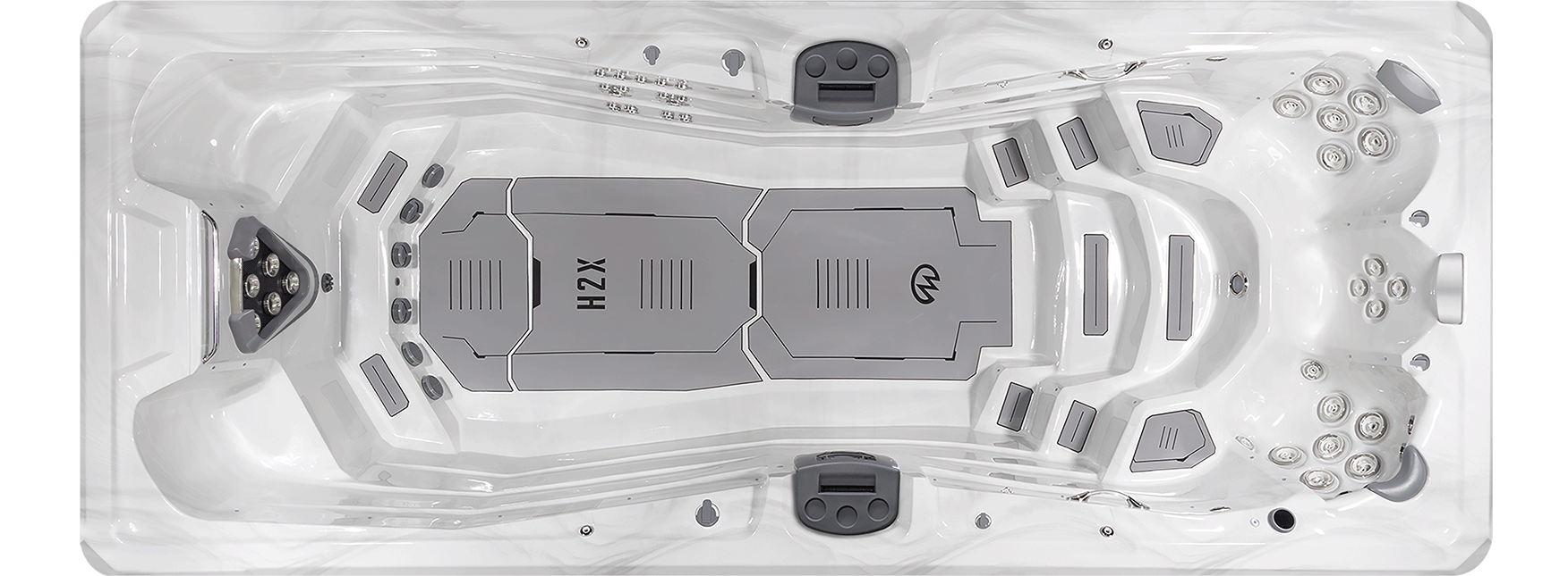 H2X Swim Spa Challenger 19 Deep MAX