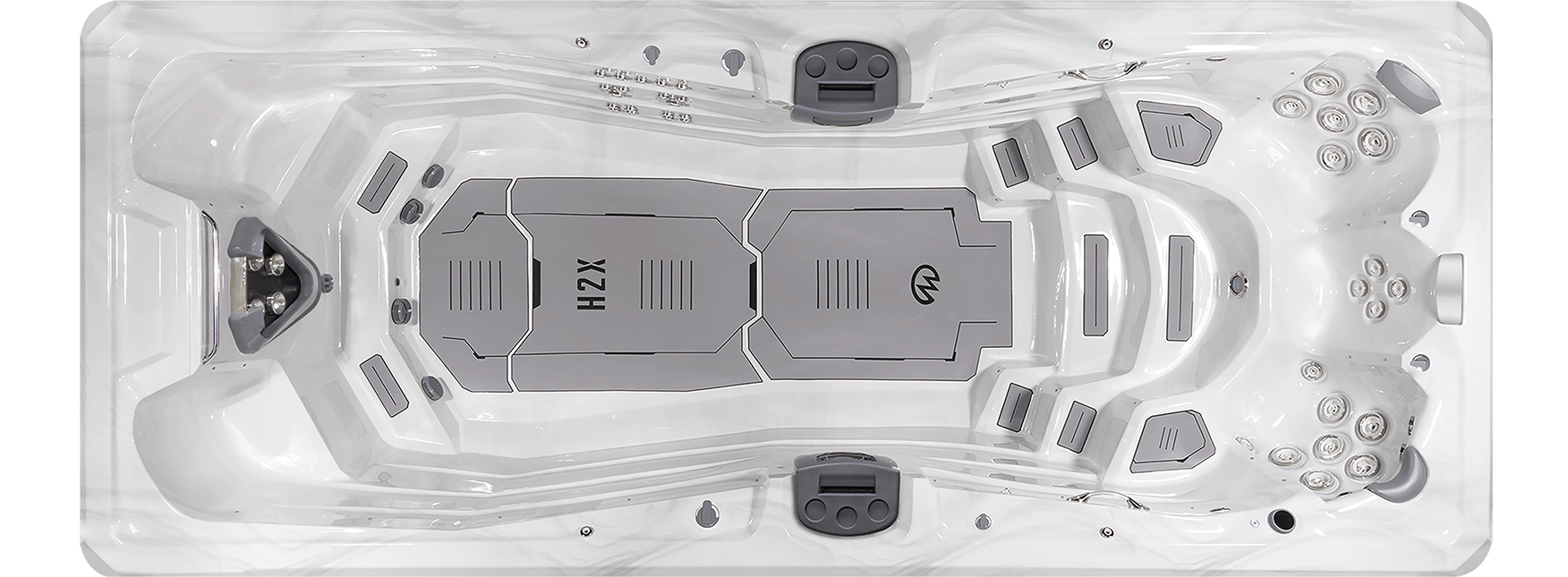 H2X Swim Spa Trainer 19D MAX